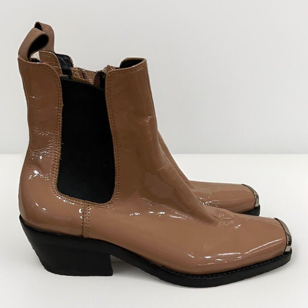 Jeffrey Campbell Tan Ankle Boots